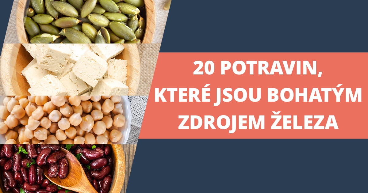 20 potravin ktere jsou bohatym zdrojem zeleza